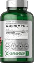 Detail of Horbaach Reishi Mushroom Capsules bottle label