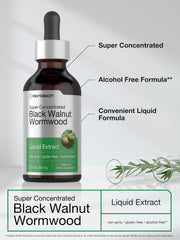 Ingredients: black walnut hull and wormwood extract