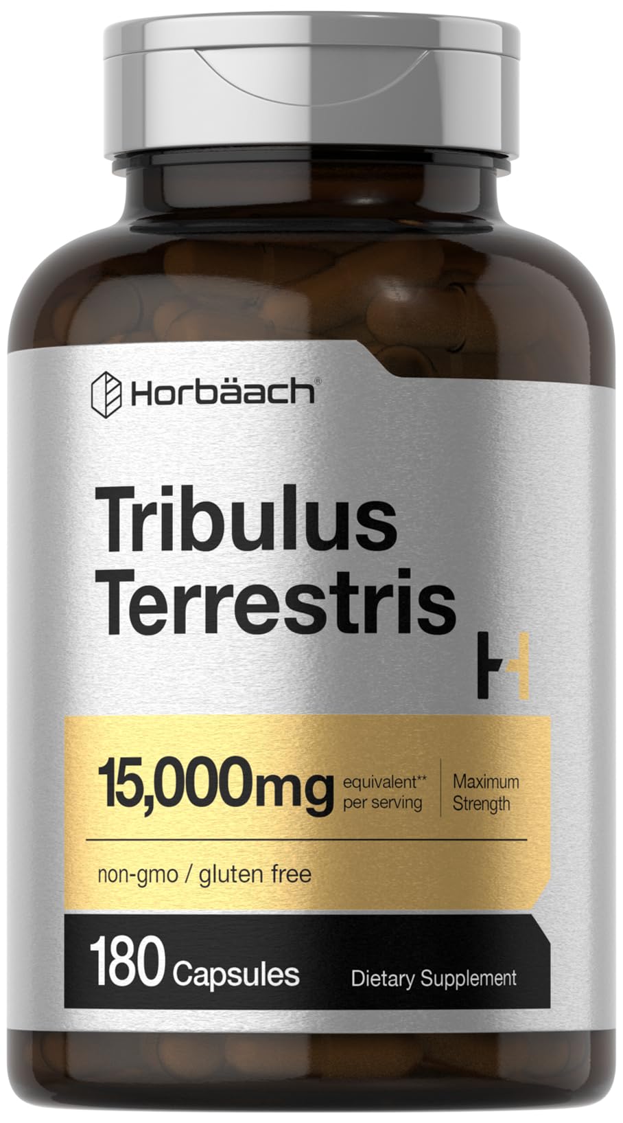Horbäach Tribulus Terrestris for Men bottle front view