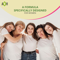 Comprehensive female wellness herbal blend close-up