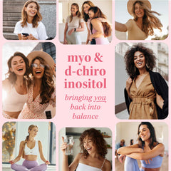 Illustration depicting hormonal balance for women