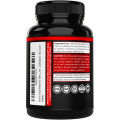 Close-up of Horny Goat Weed capsules
