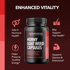 Epimedium sagittatum (Horny Goat Weed) with Icarrins