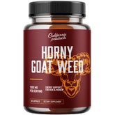 Bottle of Horny Goat Weed Complex with product label