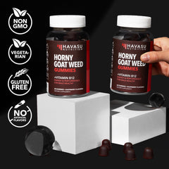 Energy and endurance support for men from Horny Goat Weed Gummies with Vitamin B12
