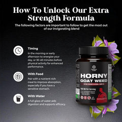 Tongkat Ali extract component for Horny Goat Weed for Men