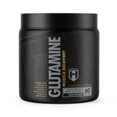 HOSSTILE Glutamine powder canister front label