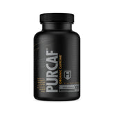 HOSSTILE PurCaf bottle front showing packaging for clean energy