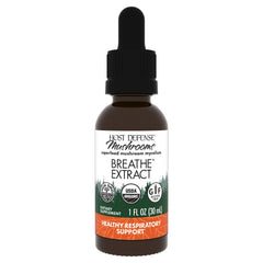 Host Defense Breathe Extract bottle and dropper