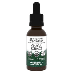Host Defense Chaga Extract 1 fl oz bottle with dropper