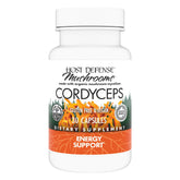 Bottle of Host Defense Cordyceps Capsules with label
