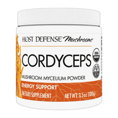 Host Defense Cordyceps Powder jar front label