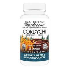 Front label of Host Defense CordyChi Capsules