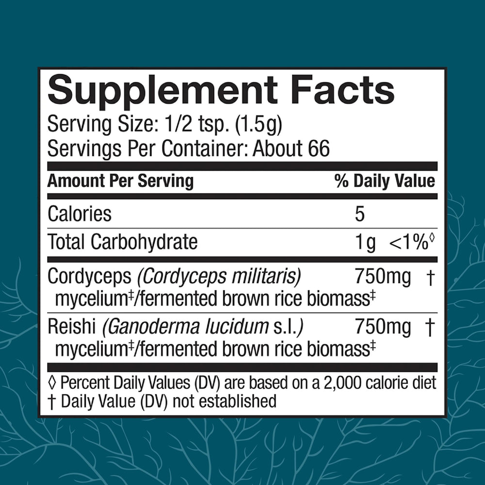 CordyChi Powder jar front with label