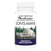 Bottle of Host Defense Lion's Mane 60 capsules