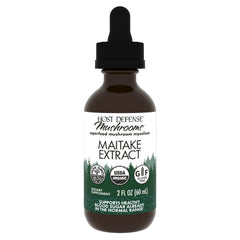 Host Defense Maitake Extract bottle with dropper