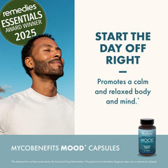 Daily dosage guidance showing two capsules