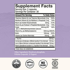 Brain health concept featuring Focus capsules