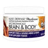 Host Defense MycoBotanicals Brain & Body Powder bottle and label
