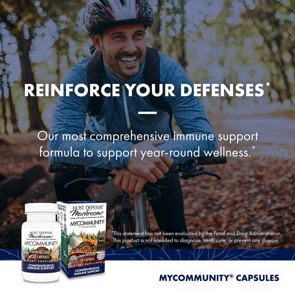 Cordyceps mushroom in MyCommunity blend