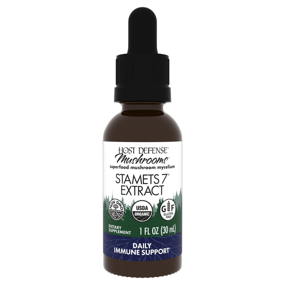 Host Defense Stamets 7 Extract bottle front view