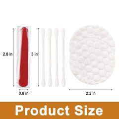 Hotel vanity kit packaging and contents