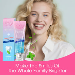 Fresh mint and peach flavor image for Hotluck toothpaste