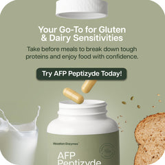 Made in USA label on AFP Peptizyde