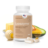 Houston Enzymes Lypazyme Lipase Digestive Enzymes bottle