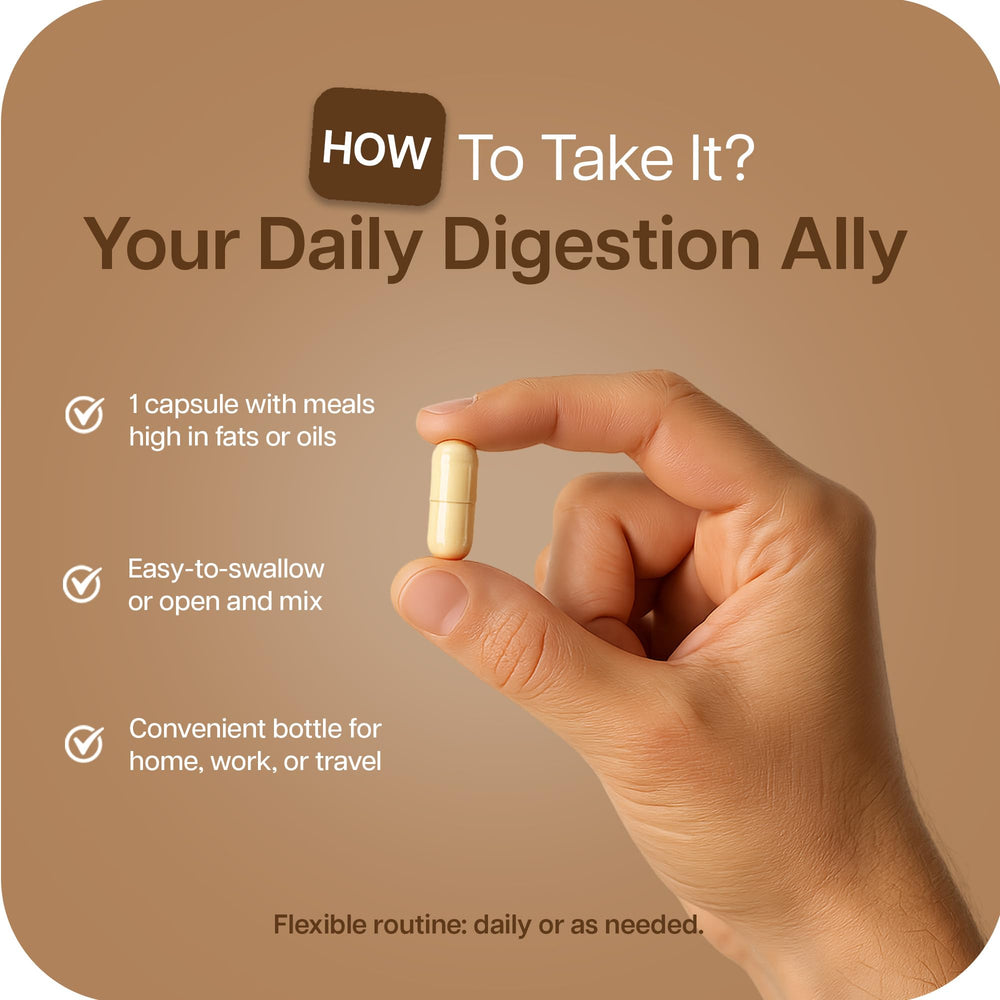 Three-enzyme lipase blend concept