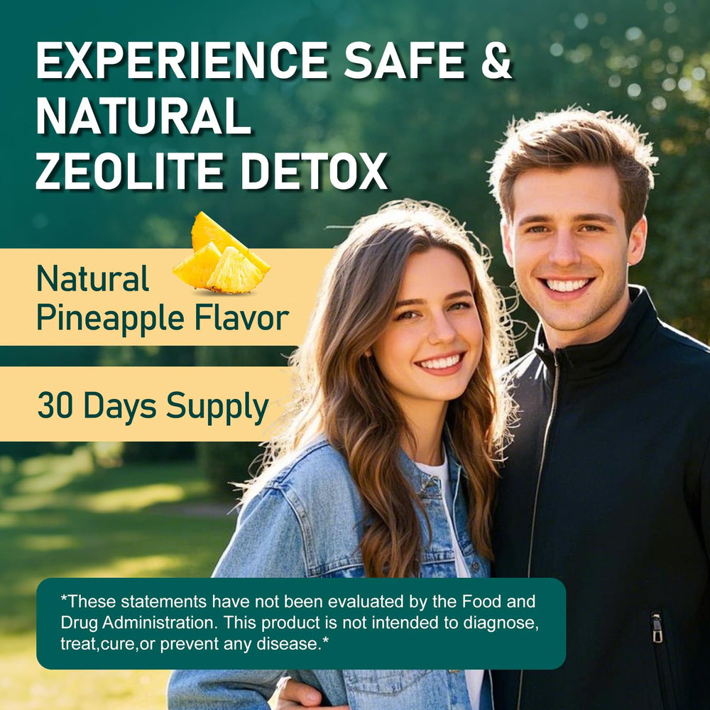 Hovika Zeolite Detox drops black-pepper absorption tip on label