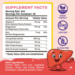 Hovika Zeolite Detox mixed with juice for a kid-friendly healthy habit