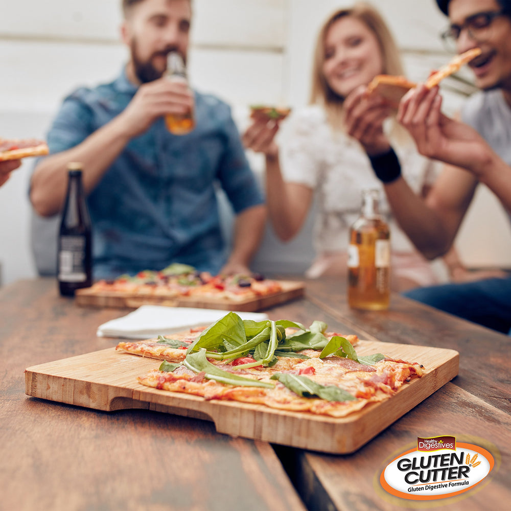 Diagram illustrating how Gluten Cutter works