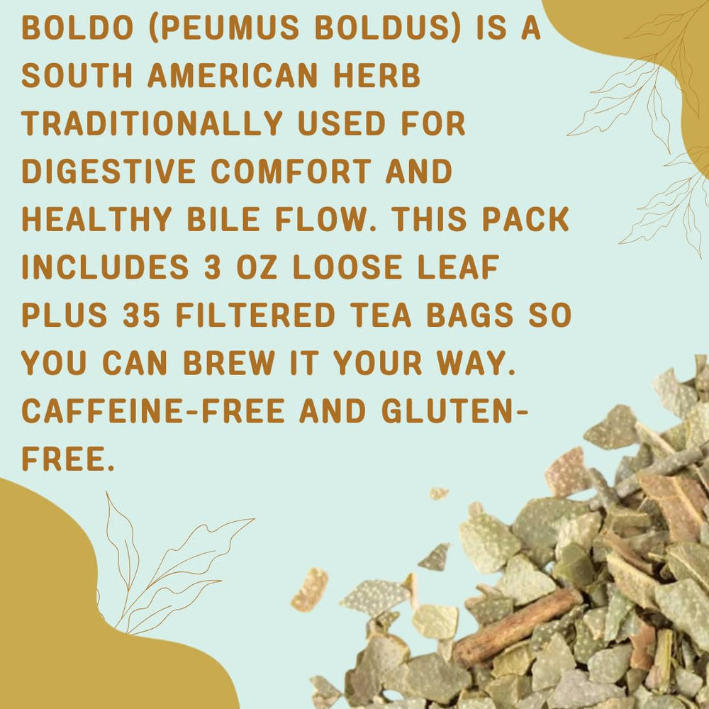 How to brew boldo tea for 5 to 7 minutes