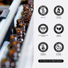 Illustration showing how to use liquid drops