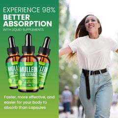 How to use Mullein Drops for lungs