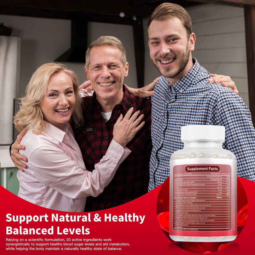 Packaging and ingredient list of HOWEEJET Blood Sugar Complex