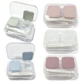 Red flip-top contact lens case
