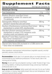 HPA Adapt bottle with adaptogenic herbs