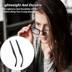 Nose pads and screwdriver included in the kit