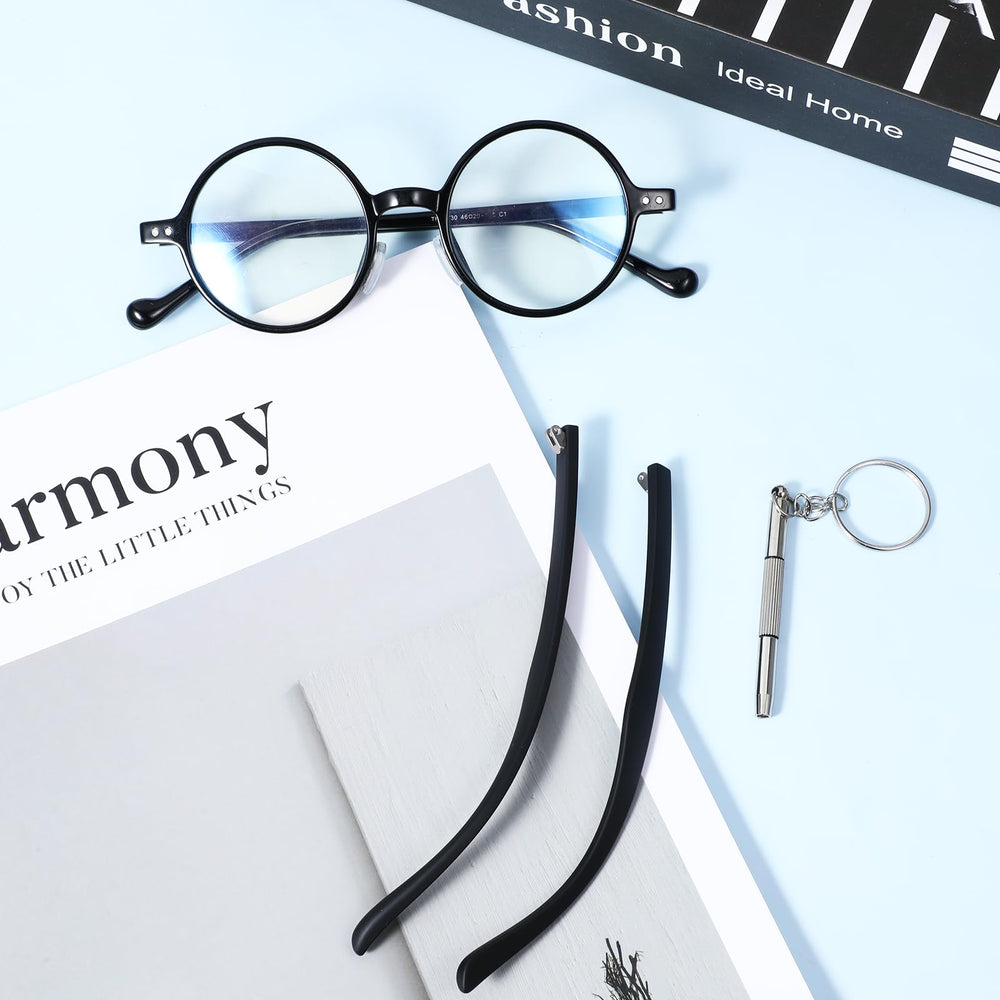 Close-up of universal temple arms