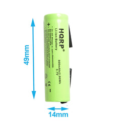 HQRP 3.7V Li-Ion battery 49x14mm for Philips Sonicare HX6910