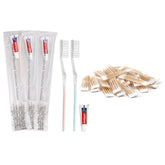 HQSLsund 30-pack disposable toothbrushes