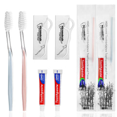 HQSLsund 30-pack disposable toothbrushes in two color options