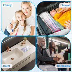 Packaged for hotel, camping, and travel use