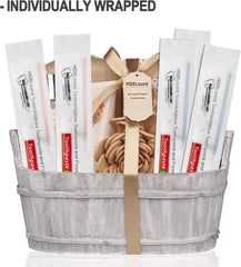 Bulk toothbrush kit for hotels and Airbnb