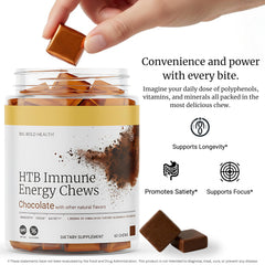 Ingredients highlight including zinc, magnesium, vitamins C and D with buckwheat