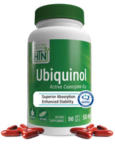 Health Thru Nutrition Ubiquinol 50mg 90 Softgels bottle front