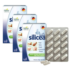 Hübner Silicea Gel Capsules bottle, 3-pack