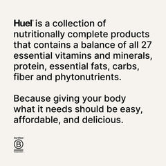 Sustainable packaging concept for Huel Black Edition